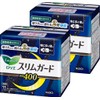ロリエ スリムガード 特に多い夜用 羽つき 40cm (11個入×2袋セット)生理用品 ナプキン まとめ買い ウェットティッシュ付き