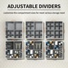 Aokeyee Shoe Organizer for Closet,2 Pack Foldable Shoe Storage Organizer