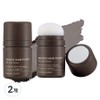 The Face Shop Quick Hair Puff 7g, 02 Dark Brown, 2 pcs / 더페이스샵 퀵 헤어 퍼프 7g, 02다크브라운, 2개