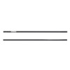 1 Pair Roof Molding Drip Weatherstrip 75551 0C050 Flexible Rubber