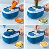 Multifunctional Kitchen Potato Carrot Cucumber Mandoline Grater Cutter Grater Shredders