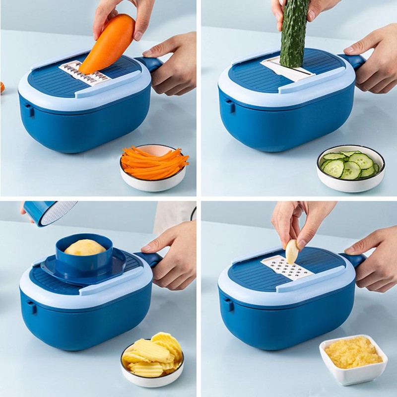 Multifunctional Kitchen Potato Carrot Cucumber Mandoline Grater Cutter Grater Shredders