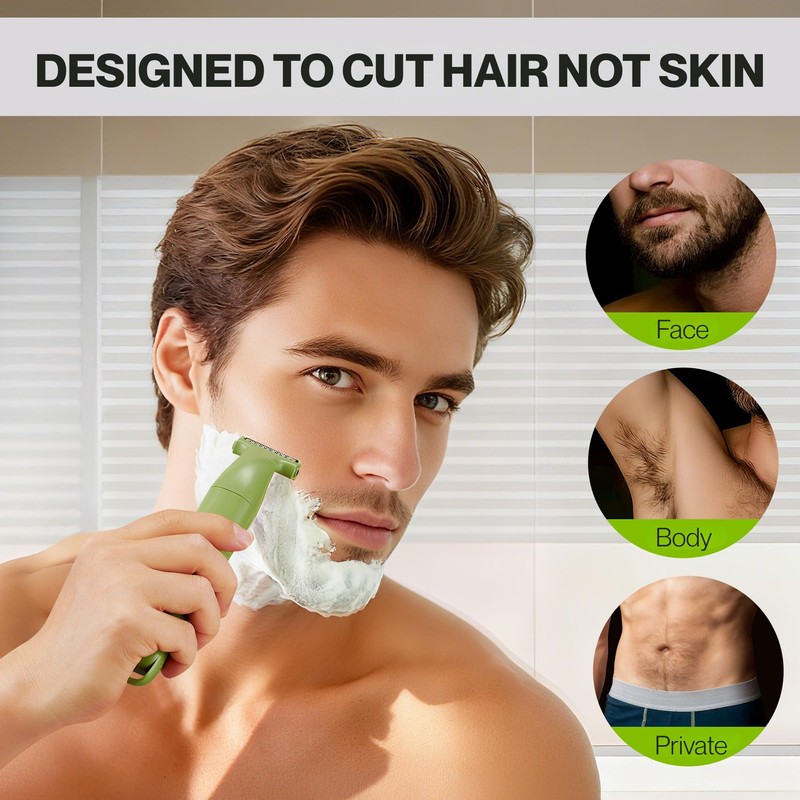 BarberBoss Set per la toelettatura dei dettagli, 3 in 1,
