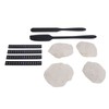 Sourdough Starter Set with Thermometer Strip Cloth Cover Efficient Bread