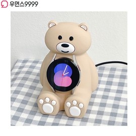 WOMANS 999 Galaxywatch 5 Stand Charging Cradle 1ea, Color#$%Type:Beige-Watch 4/4 Classic/Active 2