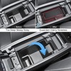 Coleya 2021-2024 2025 Rogue Armrest Organizer for Nissan Rogue (S/SV/SL/Platinum/Rock