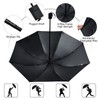 Vicloon Windproof Travel Umbrella, UV Blocked Umbrella, Compact, Light, Strong
