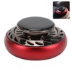Car Air Freshener Solar Energy Rotating Aromatherapy Diffuser Interior DecorationRed