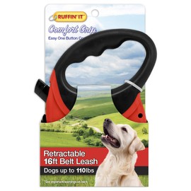 RUFFIN' IT Comfort Grip Palm Retractable Leash