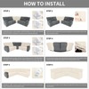 Easy-Going 100% Waterproof Recliner Cover, Stretch Couch Covers for Reclining