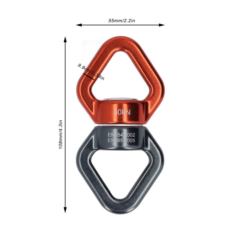 Swing Spinner 360 Degree Rotating 8 Shaped Universal Safety Rotational