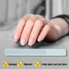 GRARRO Glass Nail Shiner - Nano Glass Nail Files Crystal
