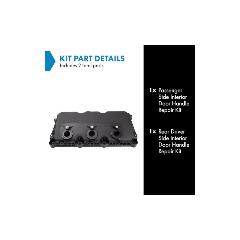TRQ TRQ Right Valve Cover Compatible with 2007-2010 Chrysler Dodge