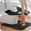 4 Pack Upgrade Round Toilet Mats,Toilets Floor Protector from Urine,Toilet