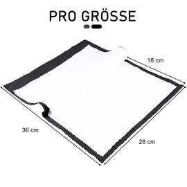 Youbay Polishing Cloth Silver Cleaning Cloth for Jewellery Cleaning Cloth Care – Jewellery for Cleaning Yellow Gold Platinum Stainless Steel Silver Cleaning Cloth Renewed Shine I Four Layer Silver