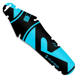 Riesel Unisex's Rear Fender Stealth Design Mud Guard, Blue/Black, One Size