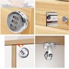 Pack of 2 Cam Lock, Password Drawer Lock, Digit Code