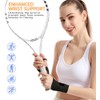 HiRui Ultra-Thin Elastic Wrist Brace Wrist Wraps, Compression Wrist Straps
