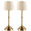 KDG Cordless LED Table Lamp Set of 2, Portables Fabric