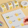 Star Stickers with Emotion Expressions Labels 1' Small Star Kids