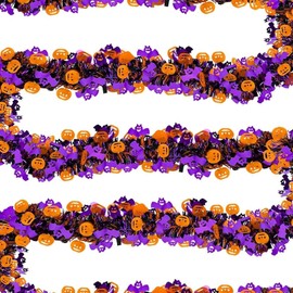 5Pcs Halloween Tinsel Garlands (Total Length 10m / 32.8ft)