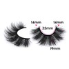 Mink Lashes 3D Fluffy False Eyelashes 17mm Dramatic Faux Mink