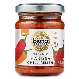 Biona Organic Harissa Chilli Relish 125g