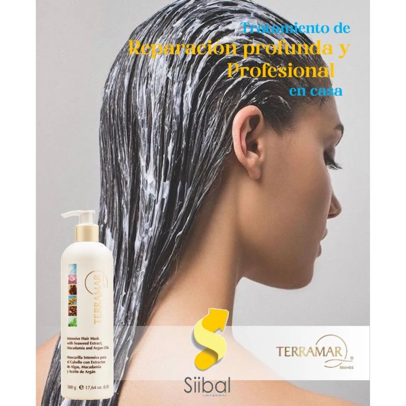 Mascarilla Intensiva Para El Cabello Terramar / 500 G
