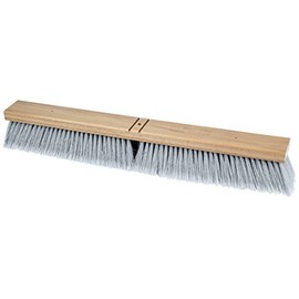 PFERD 89301 Floor Contractor Broom with Lacquered Hardwood Block, 24" Block Length, 3" Trim Length
