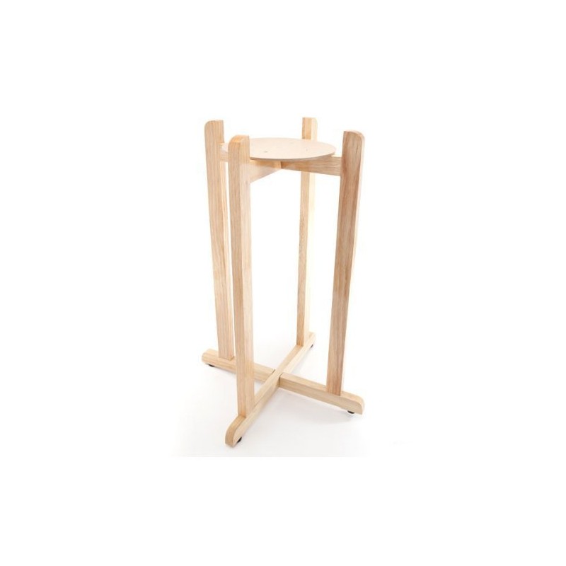 Bluewave Floor Wood Stand - 27" Inch Natural Varnish
