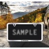 Honda Logo Chrome Plated Thin Rim License Frame