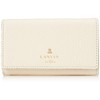 Lanvin on Blue Melanie Key Case with Key Ring, white