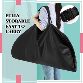 Abbylike 45 Inch Extra Large Tutu Bag Waterproof Foldable Costume Garment Ballet Bag with Inner Strap, Pockets, Travel Storage Costumes, Hanging Clothes for Ballerinas Competitive Dancers