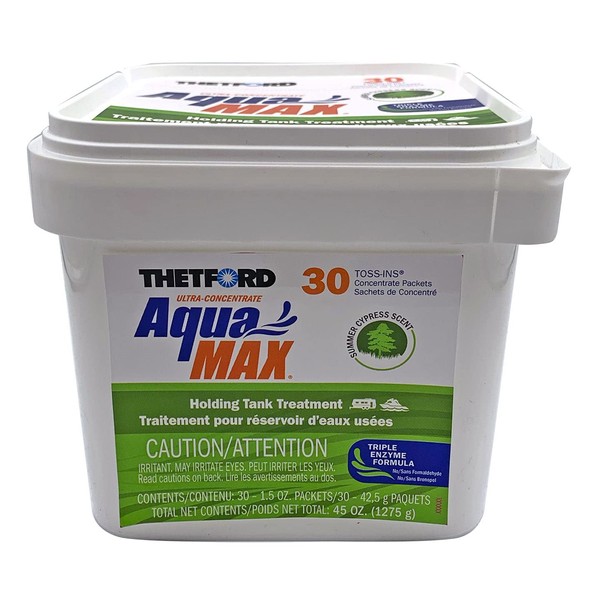 THETFORD AquaMAX® Summer Cypress Scent RV Holding Tank Treatment, Formaldehyde