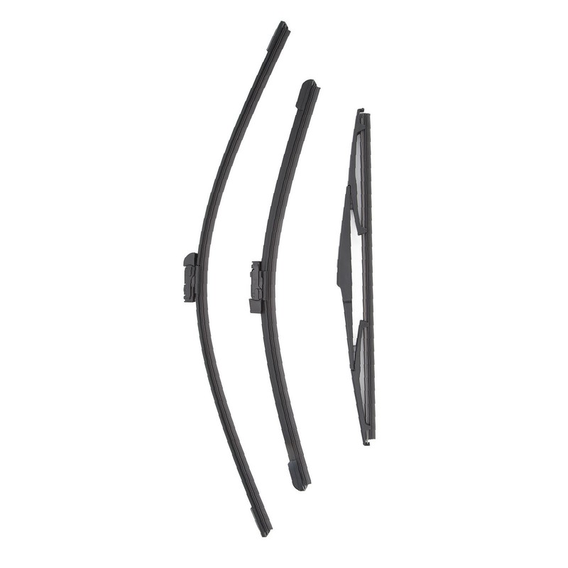 3Pcs Front Windshield Wiper Blades Durable Wiper Blade Replacement for