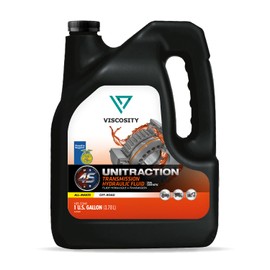 VISCOSITY UNITRACTION Transmission Hydraulic Fluid SS - Compatible With John Deere, AGCO, Massey Ferguson, Mahindra, Ventrac, Power Trac, Tilmor, Claas, Ford and other Tractors - 1 Gallon - 77400JX2US