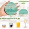 Bar Coaster for Drinks, Coil Woven Coasters Holder Pad 3.94
