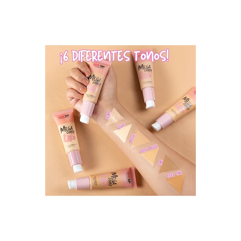Pink Up - MEGA COVER (BEIGE INTENSO)