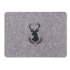Stag Felt Place Mat Set, 44 x 32 cm, Set