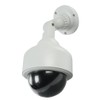 Ex-Pro White Speed Dome Dummy/Fake CCTV Security Camera/indoor housing camera.