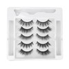 5 Pairs Magnetic Eyeliner Eyelash Kit Easy to Apply Natural