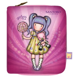 safta Gorjuss Fairground First Prize Unisex Children's Wallet 10 x 12 x 3 cm, Colourful, One Size