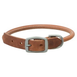 Terrain D.O.G. Leather Rolled Dog Collar