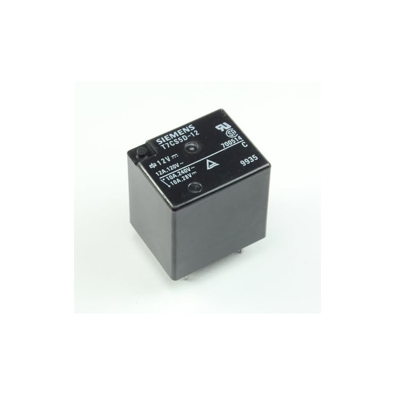 T7CS5D-12, 12vdc Multi Purpose Relay, SPDT, 10A 240vac, 12A 120vac,