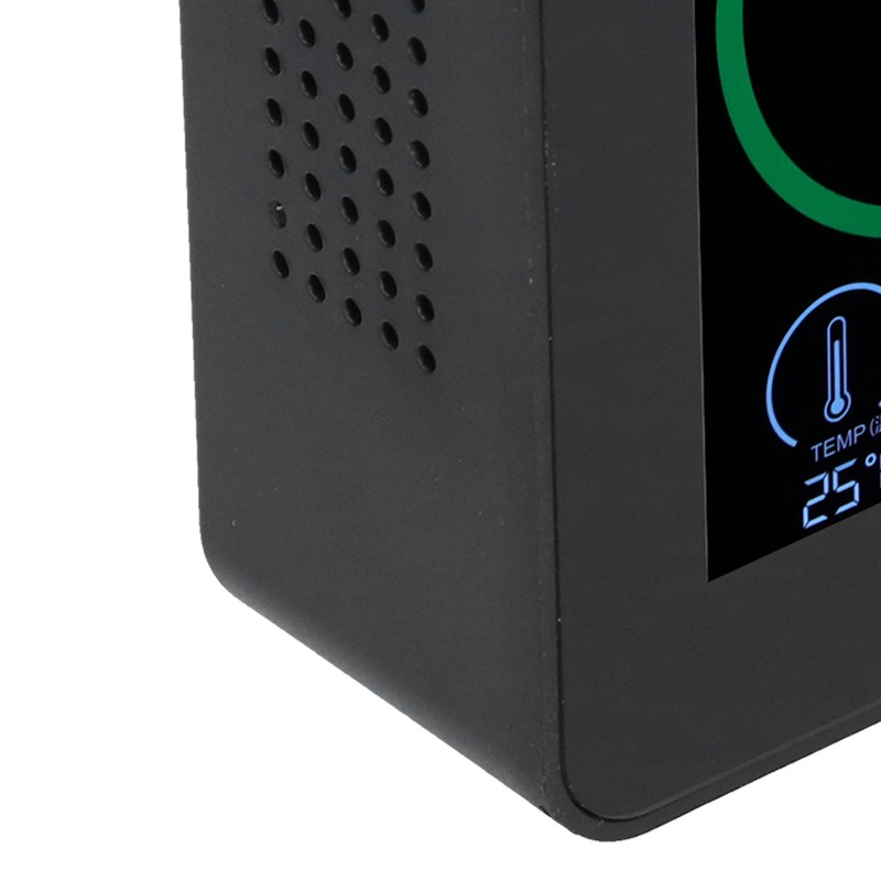 Air Quality Detector Digital USB Charging Carbon Dioxide Monitor Temperature