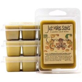 4 Pack - Christmas Cookie Scented Blended Soy Wax Melts | Aroma of Fresh Baked Cookies | Hand Poured in The USA by Just Makes Scents