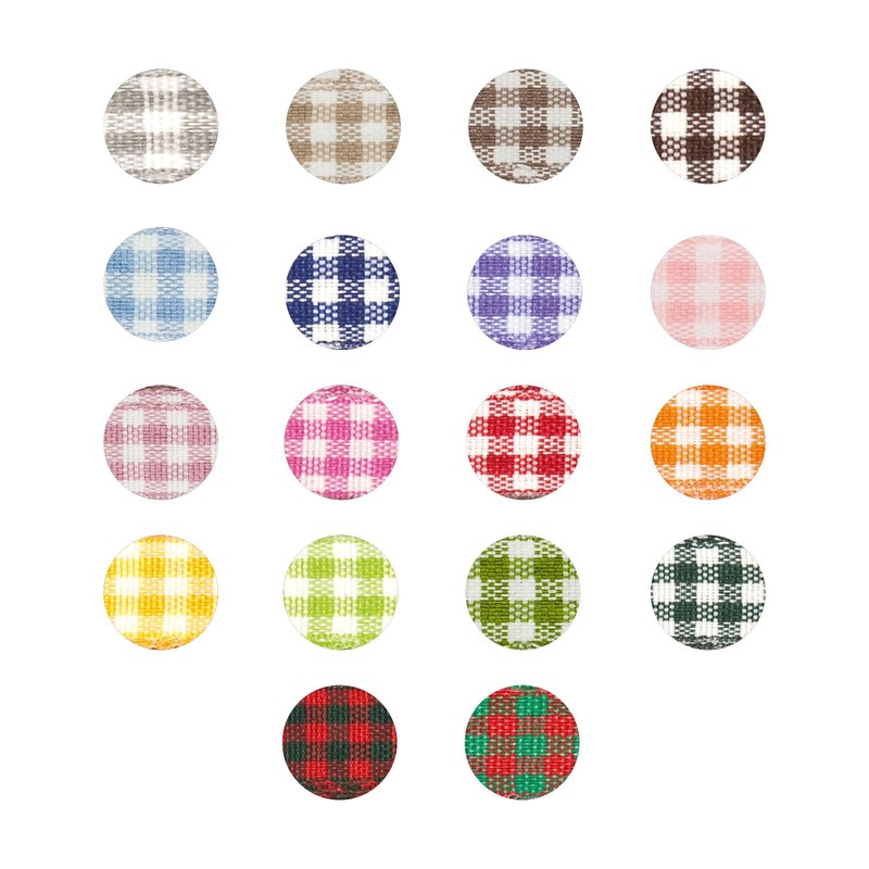 Decorative Red White Checked Ribbon Width 25 mm Roll 25