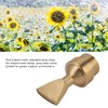 Fan Shaped Fountain Nozzle Copper Adjustable Uniform Water Spray Fan
