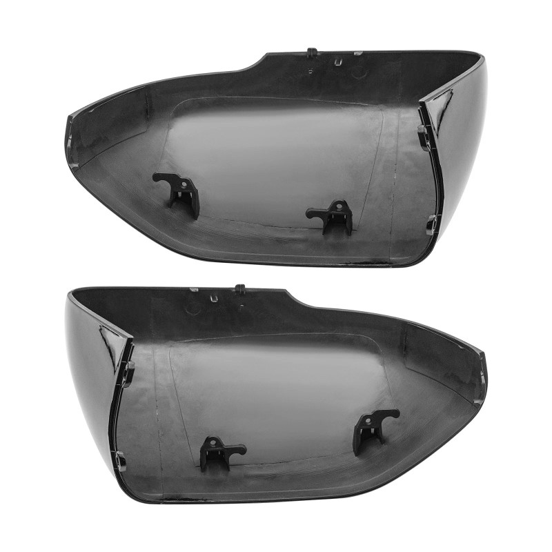 Glossy Exterior Side Wing Rearview Mirror Cover Cap For 2020-2024