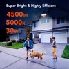OREiN 4500LM/30W Flood Lights Outdoor, 240°/40FT Motion Sensor Outdoor Lights